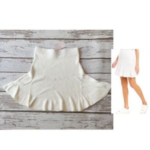 FP Solid Gold Mini Skirt